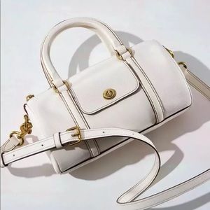 COACH 1941 Barrel Bag CHALK NWT!
